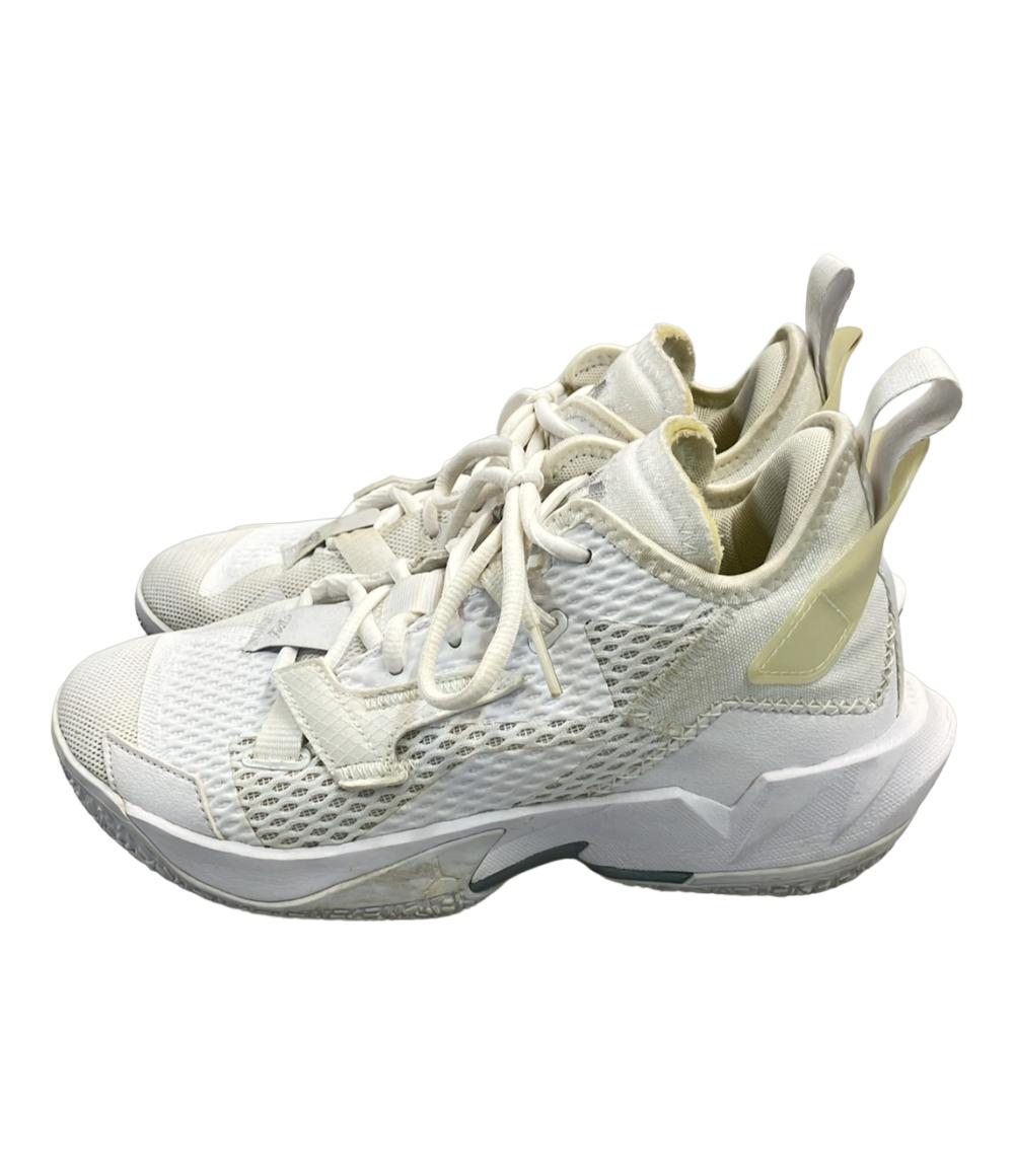 ナイキ ローカットスニーカー バスケットボールシューズ JORDAN WHY NOT ZER0.4 CQ9430-101 レディース SIZE 24.0 (L) NIKE