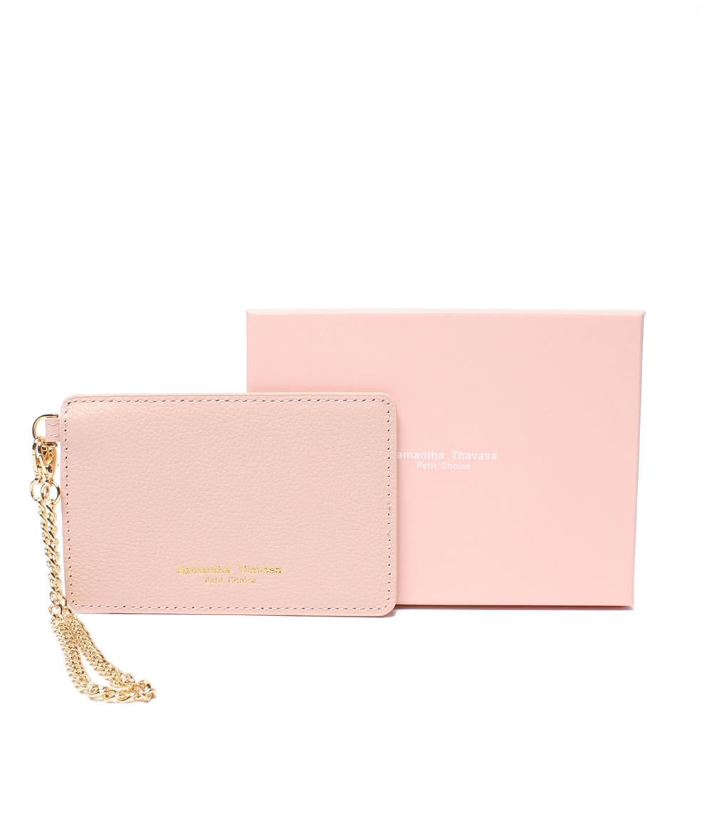 美品 Samantha Thavasa Petit Choice パスケース チェーン付き