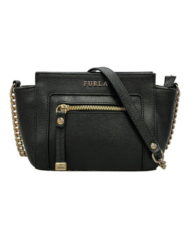 訳あり FURLA チェーンショルダーバッグ 斜め掛け レディース フルラ