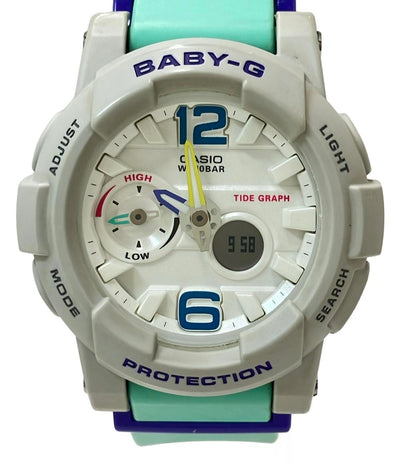 カシオ 腕時計 BABY-G クオーツ ホワイト BGA-180 レディース CASIO