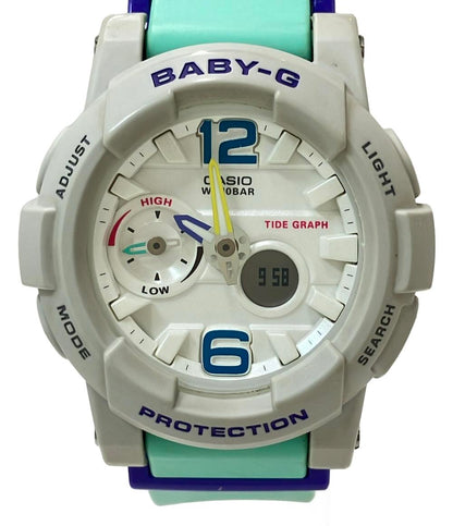 カシオ 腕時計 BABY-G クオーツ ホワイト BGA-180 レディース CASIO