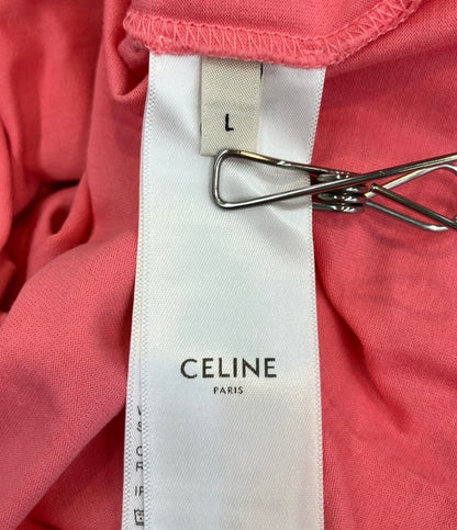 美品 CELINE 半袖Tシャツ ロゴ メンズ レディース SIZE L セリーヌ