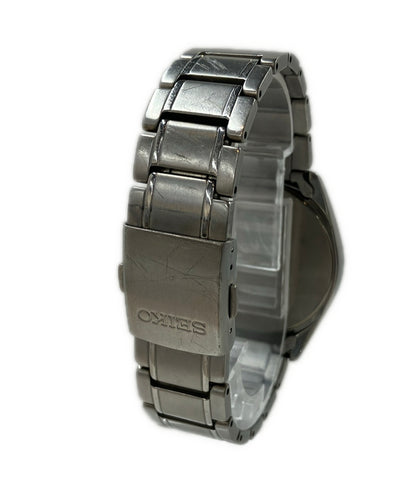 SEIKO 腕時計 スピリット 電波ソーラー ソーラー ブラック 7B52-0AK0 メンズ セイコー