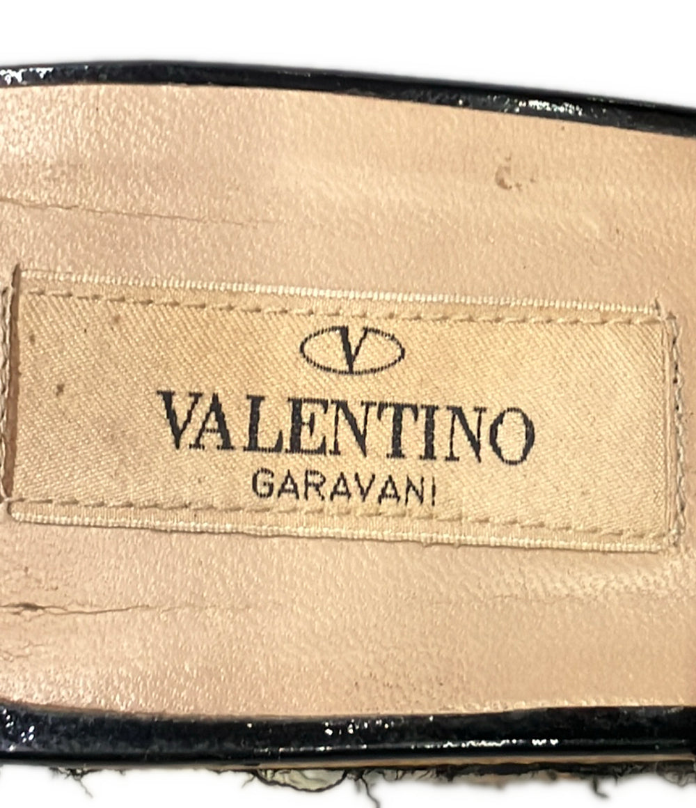 訳あり Valentino Garavani バックバンドサンダル ウェッジソール レディース SIZE 39 (24.5cm) ヴァレンティノ・ガラヴァーニ