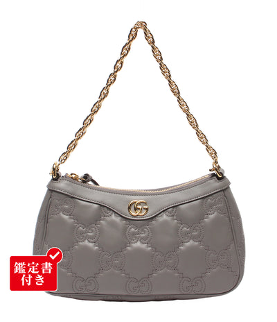 美品 GUCCI ハンドバッグ チェーンショルダーバッグ 肩掛け GGマトラッセ 826218 493075 レディース グッチ