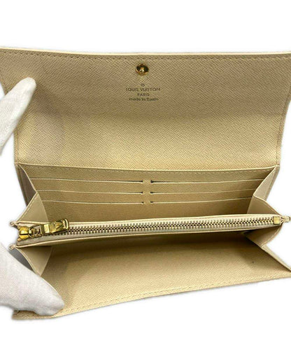 LOUIS VUITTON 長財布 ポルトフォイユ サラ ダミエ アズール N61735 レディース メンズ ルイ・ヴィトン