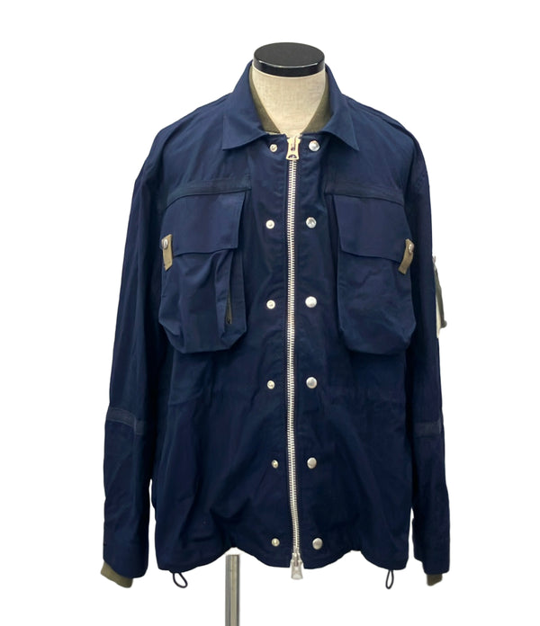 Sacai ブルゾン ドッキング 22SS Nylon Twill Mix Blouson 22-02709M メンズ SIZE 2 (M) サカイ