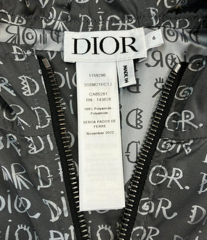 美品 Christian Dior ウインドブレーカー ロゴ ハーフジップ キッズ SIZE 6 (110) クリスチャンディオール
