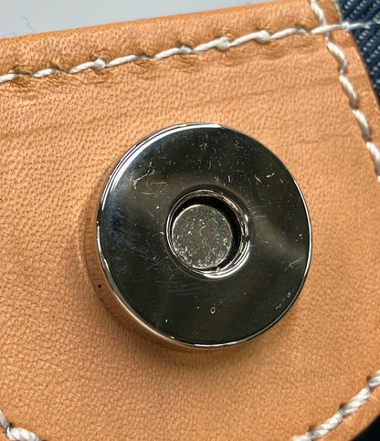 美品 Kitamura K2 ハンドバッグ トートバッグ デニム レディース キタムラ ケーツー