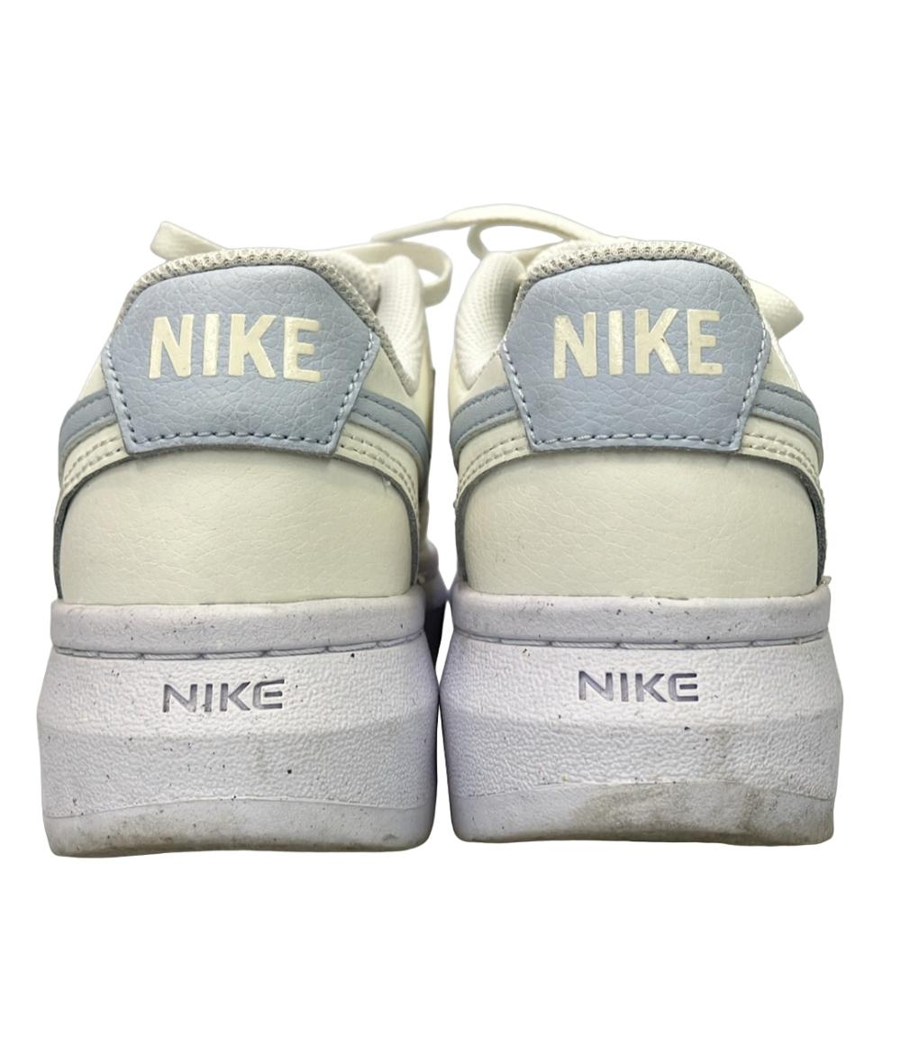 NIKE ローカット厚底スニーカー コート ビジョン アルタ DZ5394-106 レディース SIZE 24.0 (L) ナイキ