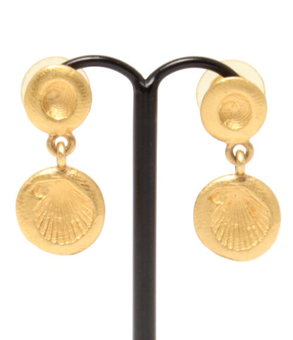 TRIFARI ピアス 貝殻型 シェル型 レディース トリファリ