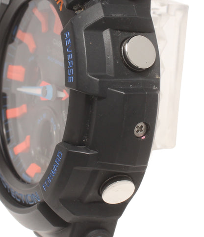 美品 CASIO 腕時計 G-SHOCK 電波ソーラー ソーラー ブラック GAW-100CT メンズ カシオ
