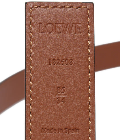 美品 LOEWE ベルト リバーシブル アナグラム レディース メンズ ロエベ