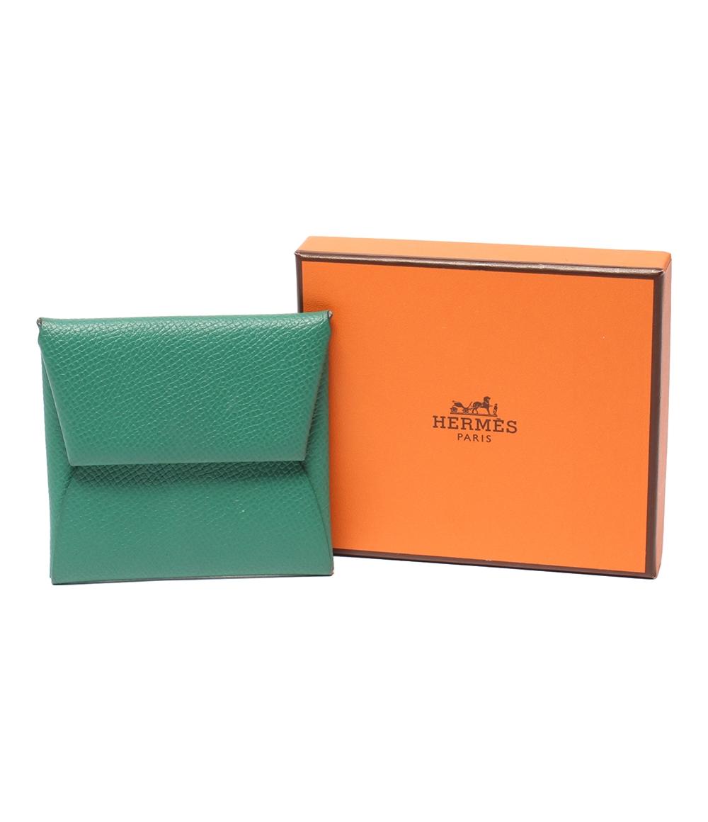 エルメス コインケース W刻印 シルバー金具 バスティア レディース HERMES