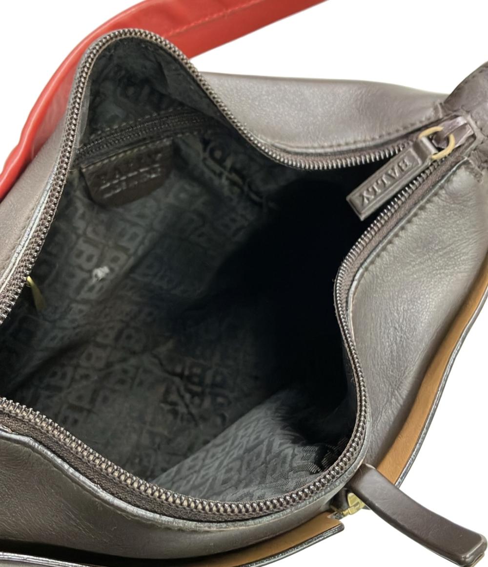 バリー BALLY ワンショルダーバッグ    レディース 中古・古着通販】BALLY (バリー) ワンショルダーバッグ グレー