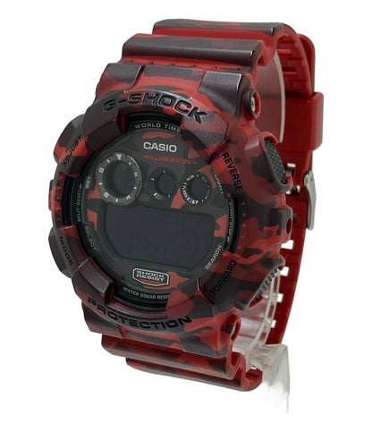 美品 CASIO 腕時計 G-SHOCK カモフラージュ クオーツ GD-1200CM メンズ カシオ