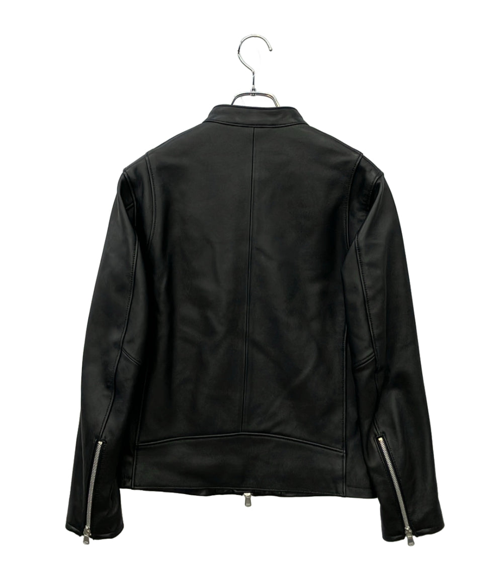 美品 BEAUTY&YOUTH UNITED ARROWS シングルライダース レザージャケット メンズ SIZE S ビューティー＆ユース ユナイテッドアローズ
