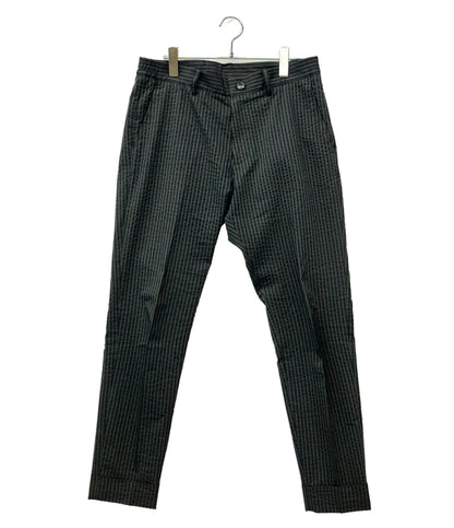 1piu1uguale3 ロングパンツ ストライプ メンズ ウノピュウノウグァーレトレ