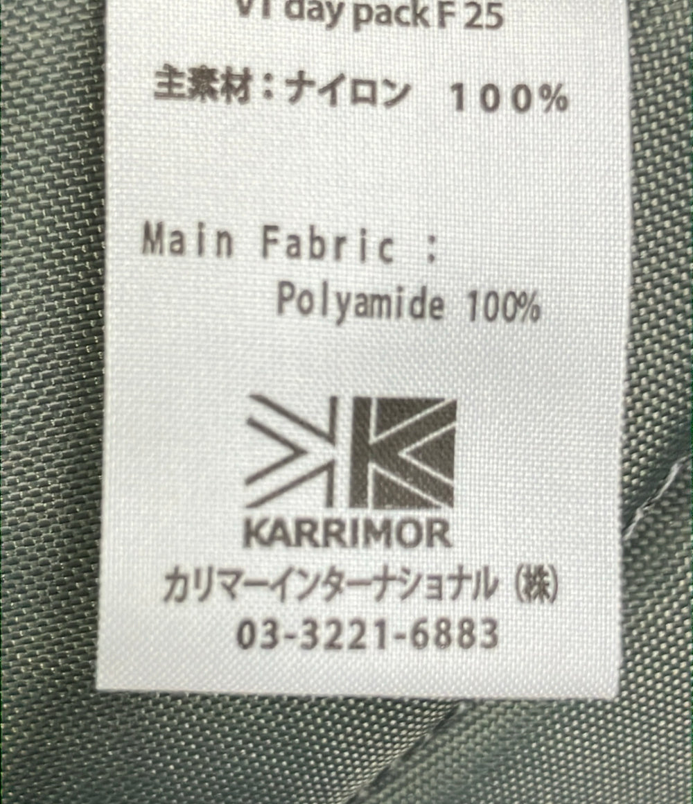 美品 Karrimor リュック VT day pack F 25 メンズ カリマー