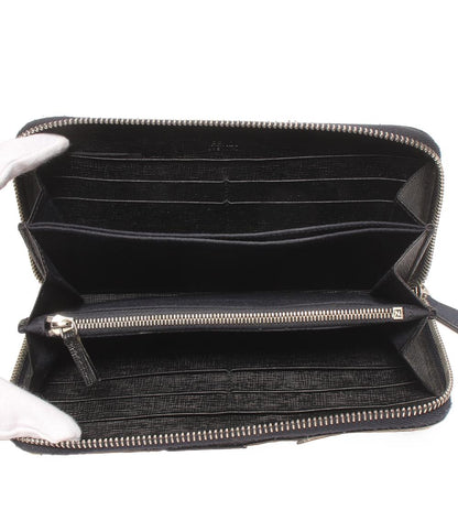 FENDI ラウンドファスナー長財布 モンスターフェイス メンズ フェンディ