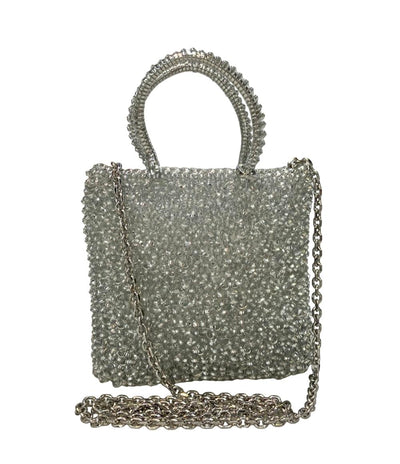 美品 ANTEPRIMA 2way ハンドバッグ チェーンショルダーバッグ ワイヤー レディース アンテプリマ