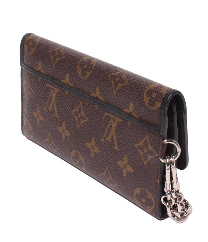 LOUIS VUITTON 三つ折り長財布 ポルトフォイユ ロン モノグラム マカサー M60168 メンズ ルイ・ヴィトン