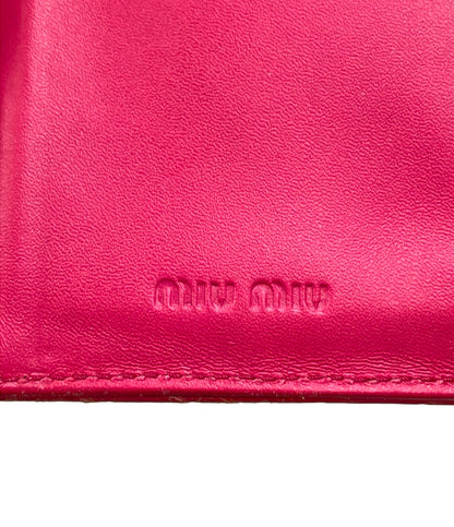 MIUMIU 二つ折り財布 レディース ミュウミュウ