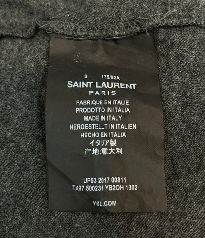 美品 SAINT LAURENT 半袖Tシャツ SL メンズ SIZE S サンローラン
