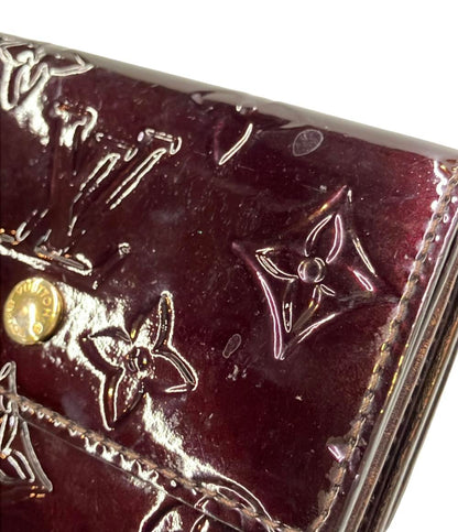 LOUIS VUITTON Wホック二つ折り財布 ポルトモネ ビエ カルトクレディ ヴェルニ M93523 レディース ルイ・ヴィトン