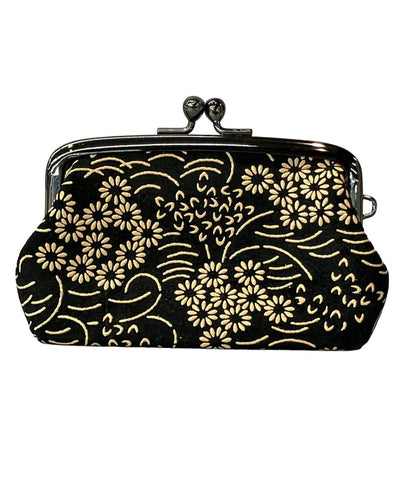 美品 がま口コインケース レディース