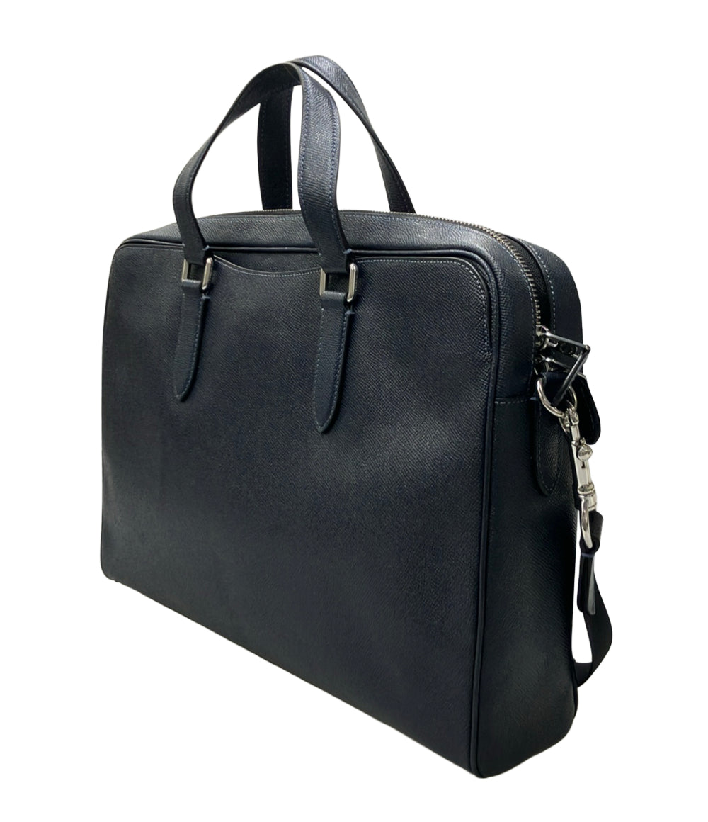 美品 COACH ブリーフケース ショルダーバッグ 2WAY 斜め掛け レザー C8173 メンズ コーチ