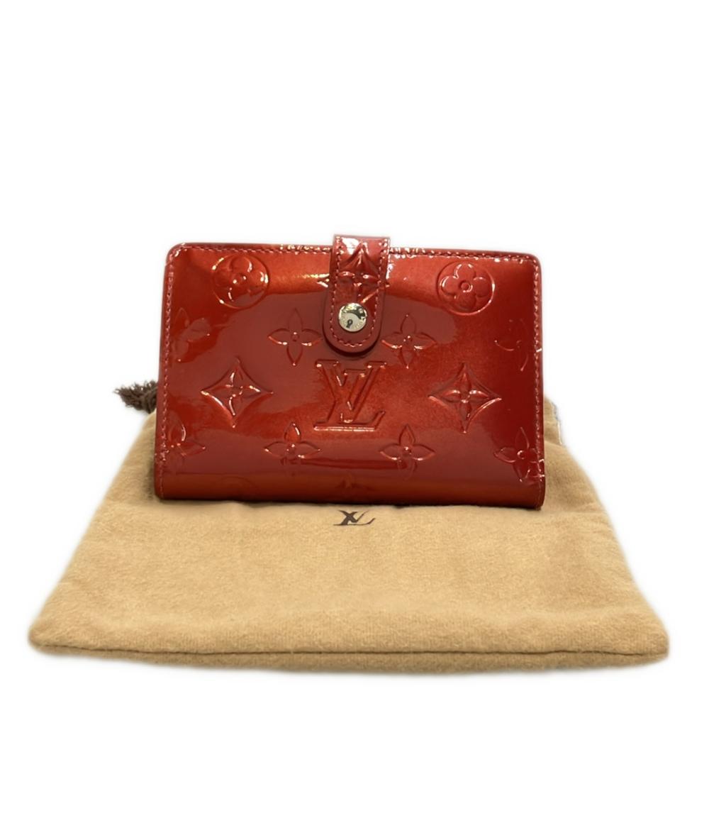 LOUIS VUITTON 二つ折り財布 ポルトフォイユ ヴィエノワ ヴェルニ M93528 レディース ルイ・ヴィトン