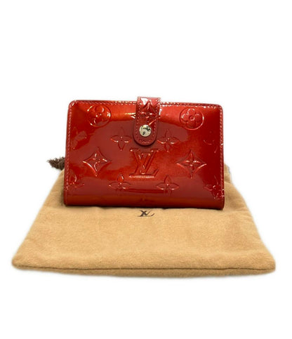 LOUIS VUITTON 二つ折り財布 ポルトフォイユ ヴィエノワ ヴェルニ M93528 レディース ルイ・ヴィトン