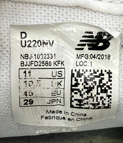 NEW BALANCE ローカットスニーカー U220NV メンズ SIZE 29.0 ニューバランス