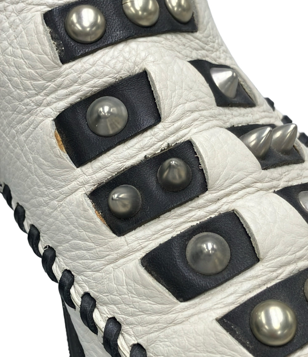 COACH ハイカットスニーカー Roccasin Cut Out Sneaker Q9166 レディース SIZE 7 (25cm) コーチ