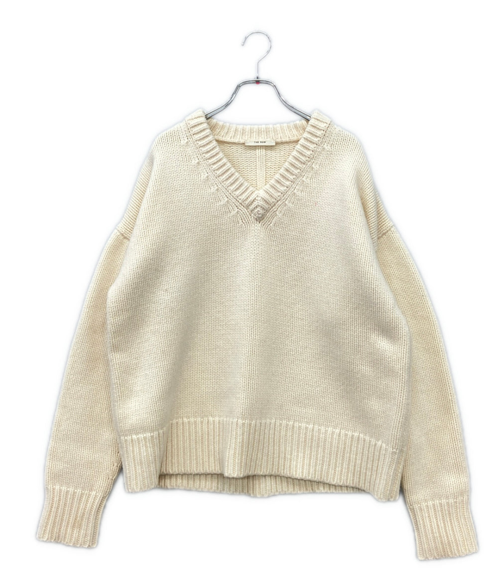 THE ROW 長袖 Vネック ニット AP417 レディース SIZE XS ザロウ