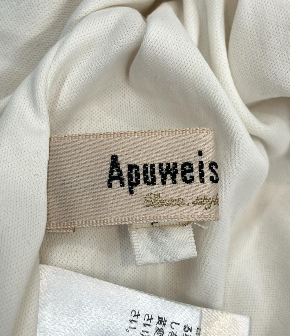 美品 アプワイザーリッシェ 長袖ニットワンピース レディース SIZE 2 (M) Apuweiser-riche