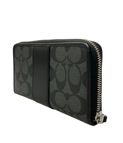 COACH ラウンドファスナー長財布 シグネチャー F54630 レディース コーチ