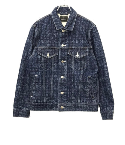 美品 PS Paul Smith デニムジャケット Laser Etched Dyeing PY-KQ-78129 メンズ SIZE M ピーエスポールスミス