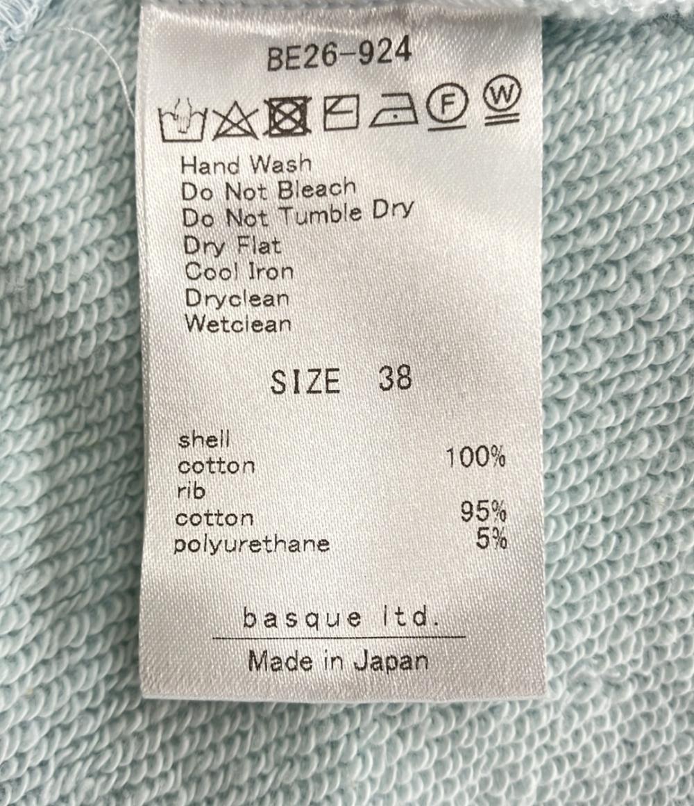 ブランバスク ハーフスウェット レディース SIZE 38 (S) blanc basque