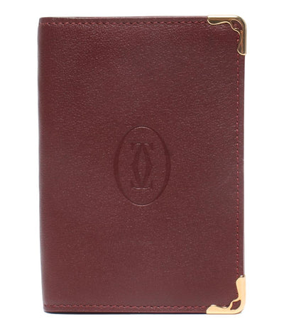 カルティエ カードケース 名刺入れ マストドゥカルティエ メンズ Cartier