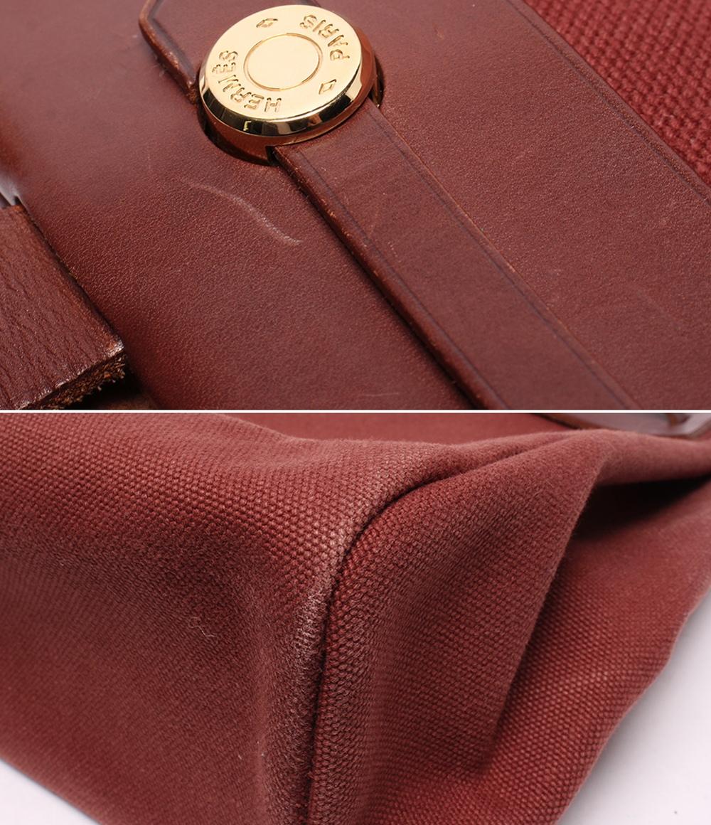 HERMES トートバッグ □F刻印 ゴールド金具 カバスGM エールバッグ メンズ レディース エルメス