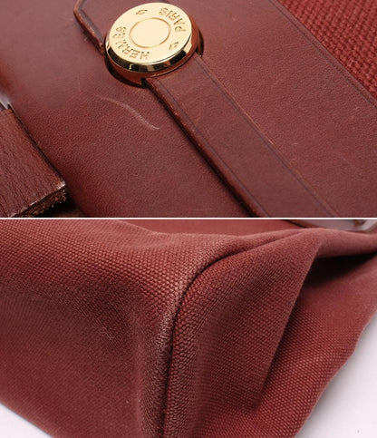 HERMES トートバッグ □F刻印 ゴールド金具 カバスGM エールバッグ メンズ レディース エルメス