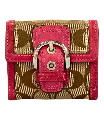 コーチ 二つ折り財布 シグネチャー レディース COACH