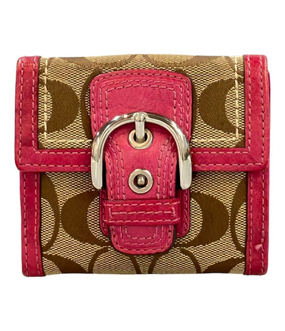 コーチ 二つ折り財布 シグネチャー レディース COACH