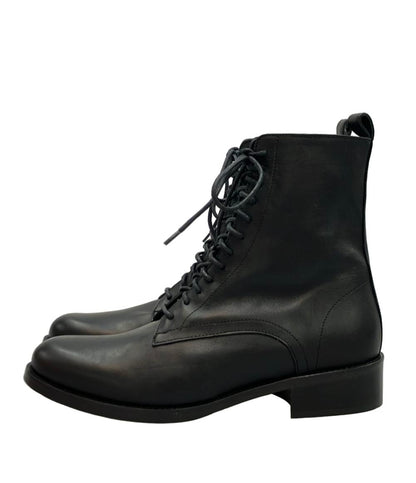 美品 FABIO RUSCONI レースアップブーツ ショートブーツ サイドジップ F-5893 レディース SIZE 37 (23.5cm) ファビオルスコーニ