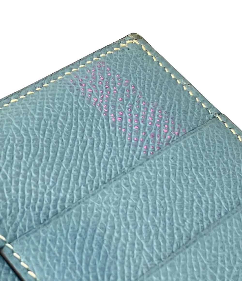 エルメス 二つ折り長財布 □L刻印 MC2フレミング レディース HERMES