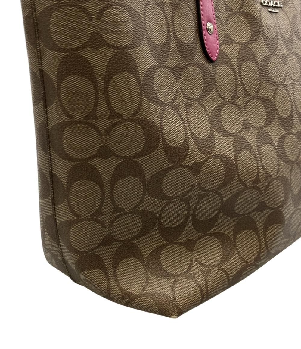 COACH トートバッグ ショルダーバッグ 肩掛け シグネチャー F58292 レディース コーチ