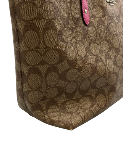 COACH トートバッグ ショルダーバッグ 肩掛け シグネチャー F58292 レディース コーチ