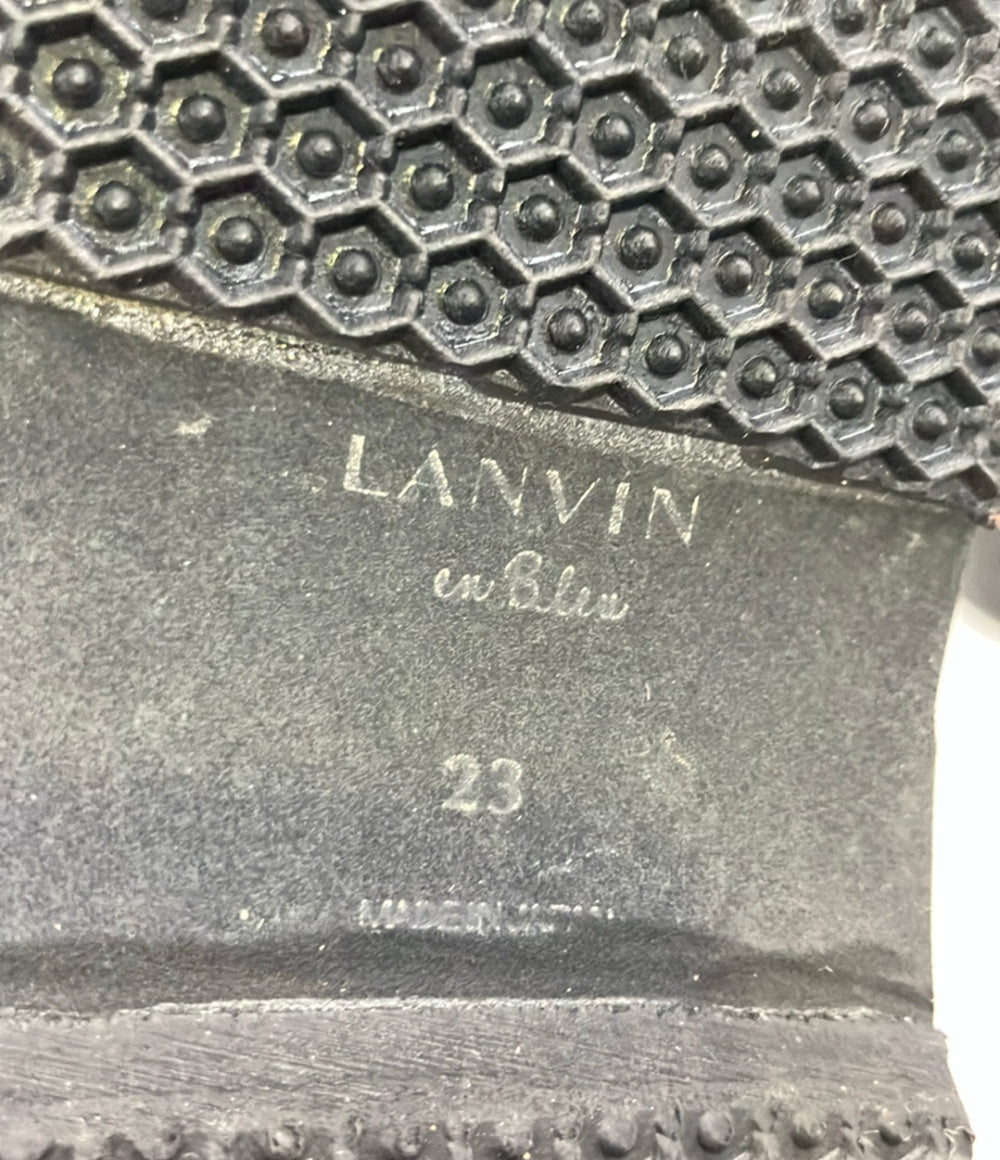 LANVIN en Bleu ショートブーツ レディース SIZE 23.0 ランバンオンブルー